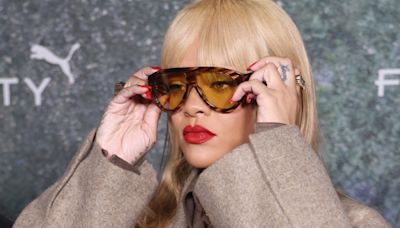 Os óculos de sol maximalistas são o truque de estilo preferido de Rihanna