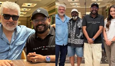 Venkat Prabhu meets Ajith Kumar, Trisha amid Vidaa Muyarchi shoot in Azerbaijan; viral photo hints at actor's cameo in GOAT