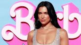 Dua Lipa *Is* Mermaid Barbie In A Sparkly Naked Fishnet Dress And A Thong