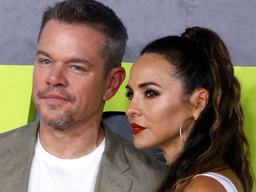 Matt Damon And Wife Make Rare Red Carpet Appearance With Their 4 Daughters