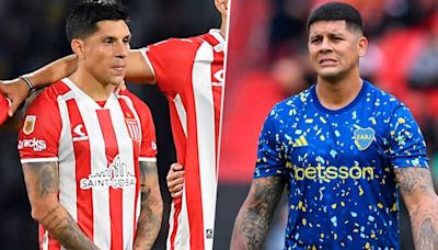 Marcos Rojo fue a buscar a Enzo Pérez al vestuario de Estudiantes tras la derrota de Boca: el motivo