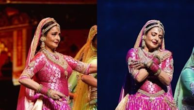 Rekha magical dance on 'Piya Tose Naina Laage Re' takes over IIFA 2024, watch viral video