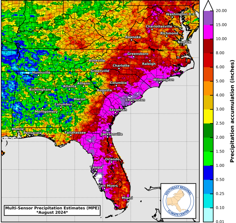 Tampa Bay sees wettest rainy season on record