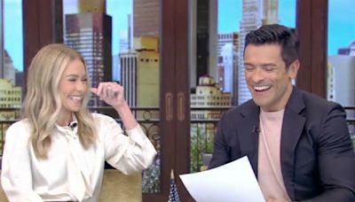 'Live's Kelly Ripa Jokes She And Mark Consuelos Are Going On A "Nude Cruise" For Their Next Anniversary: "I'm Getting Us Two Tickets"