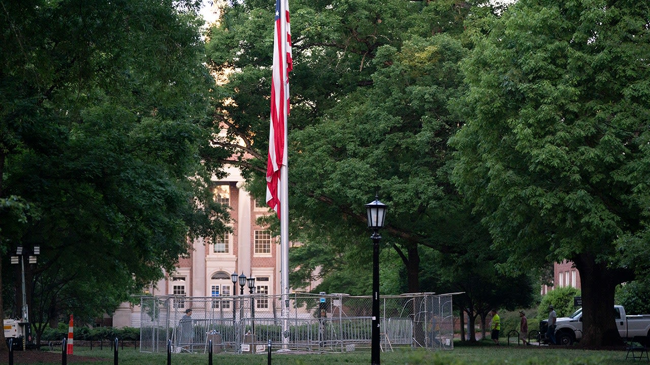 UNC Interim Chancellor praised for restoring American flag after protesters replaced it with Palestinian flag