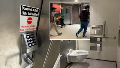 Port Authority bus station has secret, clean bathroom that privileged few have secret code to enter: sources