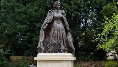 Isabel II, siempre con sus corgis: así es su monumento póstumo