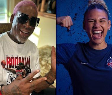 Olimpíadas: Filha de Dennis Rodman, astro ex-NBA, marca o primeiro gol dos Estados Unidos em Paris