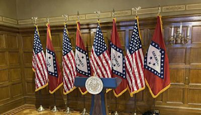 Arkansas lawmakers question governor's staff about purchase of $19,000 lectern cited by audit