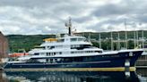 £67m superyacht named after animal loving millionaire's pet pooch docks in Greenock