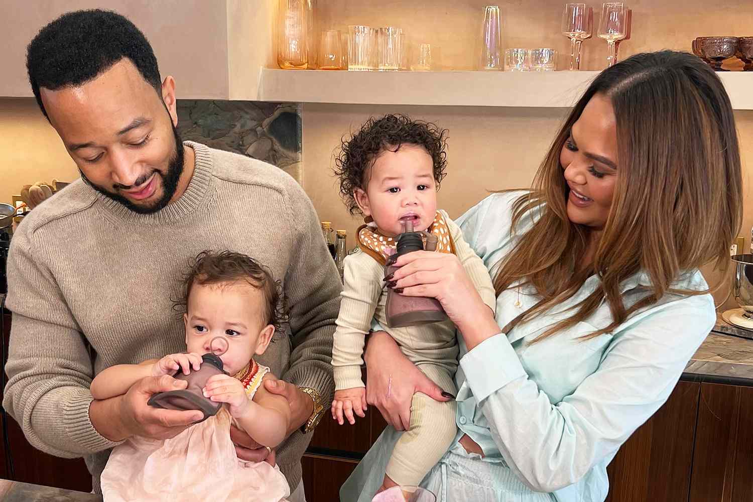 John Legend Says He and Chrissy Teigen Are ‘Definitely More Relaxed’ When Parenting Their Younger 2 Kids (Exclusive)