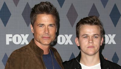 John Owen Lowe reveals what it's like to work alongside his father Rob Lowe