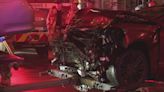 At least 1 person hospitalized following overnight crash in downtown Buffalo