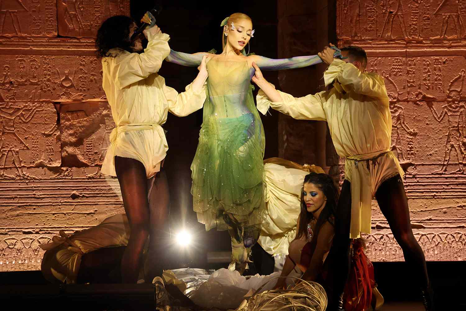 Ariana Grande Was Carried in 'Asleep' for Met Gala 2024 Performance — and Changed Into a Fairy-Inspired Look