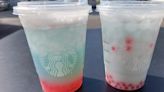 I tried Starbucks' new boba-inspired summer drinks. They looked stunning, but one was really lacking in flavor, and I wouldn't pick them over real boba.