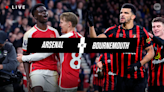 Arsenal vs Bournemouth live score, result, stats, lineups as Saka penalty puts Gunners ahead | Sporting News Canada