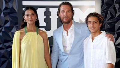 Matthew McConaughey Celebrates Son Levi's 16th Birthday