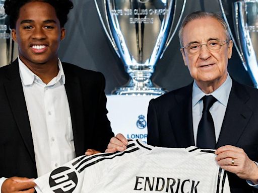 El Real Madrid presenta a Endrick, su 'menino de ouro': un juvenil para revolucionar el primer equipo