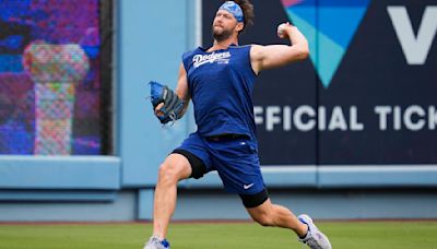 Clayton Kershaw set to make first start of the season for the Dodgers on Thursday against the Giants