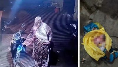 Bhopal Shocker! CCTV Clip Shows 'Nurse' Dumping 2-Day-Old Baby Girl On Railway Track; 17-Year-Old Mom & Family Booked