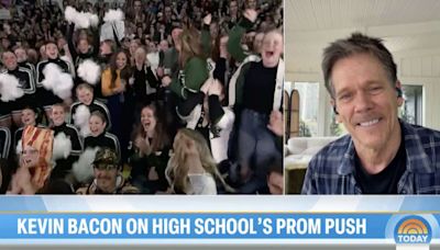 'Let's dance': Kevin Bacon accepts Payson High's prom invite as 'Footloose' turns 40