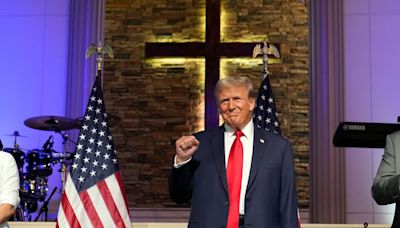 Trump visits Detroit church in bid to court Black voters | World News - The Indian Express