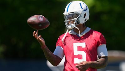 Colts cautious with Richardson's sore shoulder