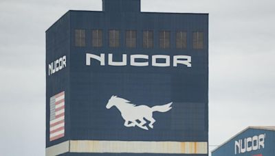 Nucor, building a steel mill in Mason County, reports second-quarter earnings