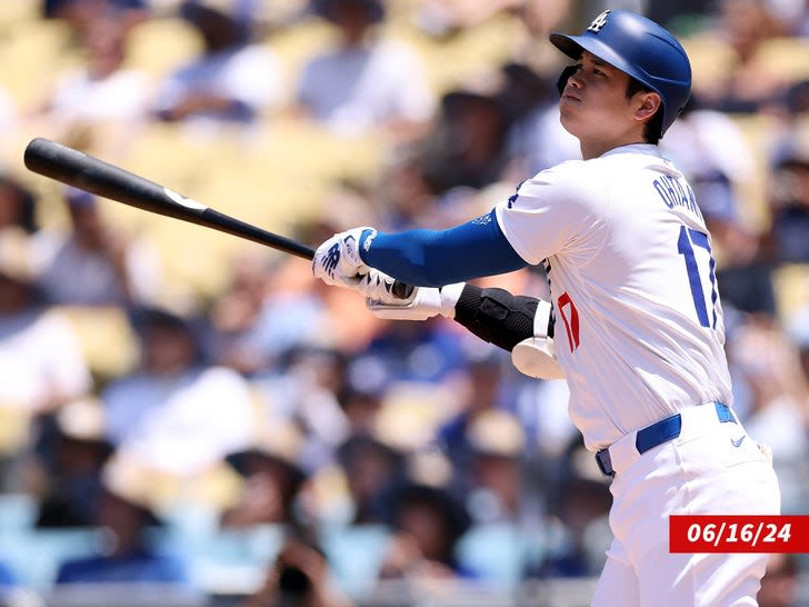 Shohei Ohtani Saved From Rogue Baseball By Dodgers' Bat Boy