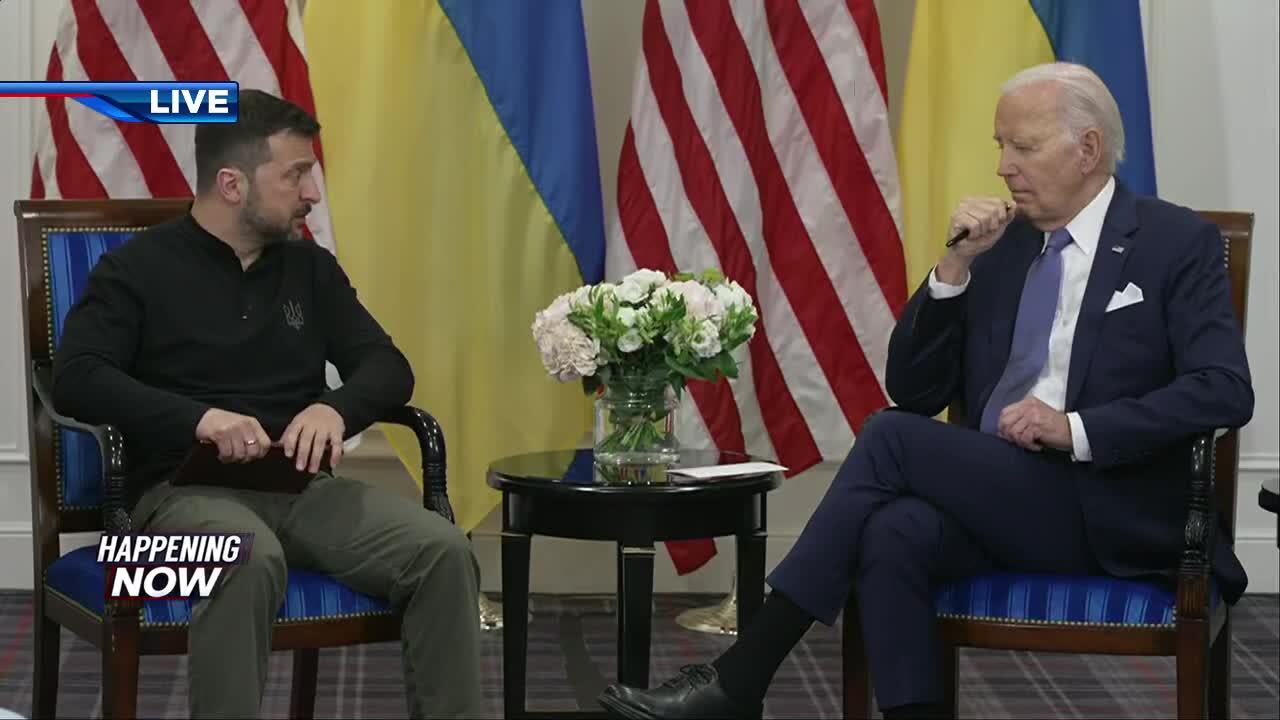 Biden apologizes to Ukraine’s Zelenskyy for monthslong holdup to weapons that let Russia make gains - WSVN 7News | Miami News, Weather, Sports | Fort Lauderdale