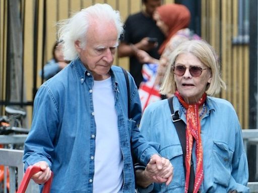 Hollywood legend, 84, seen for first time in eight years with husband