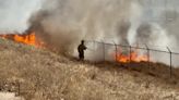 City, county firefighters extinguish grass fires near Highway 99