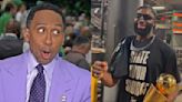 Jaylen Brown Trolls Stephen A. Smith With Championship Parade Shirt