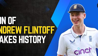 Rocky Flintoff Son of Andrew Flintoff Makes History | Cricket News | ENG vs SL - News18