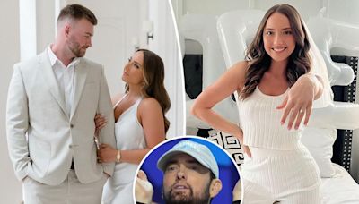 Eminem’s daughter Hailie Jade marries Evan McClintock, shares dance with rapper dad