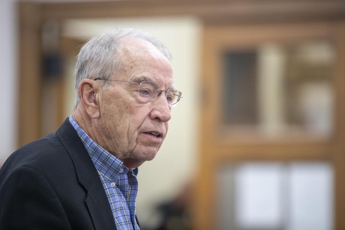 Chuck Grassley: Don’t expect a new Farm bill to pass this year