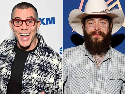 Steve-O Marks 50th Birthday with NSFW Face Tattoo Courtesy of Pal Post Malone (Just as He Promised)
