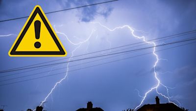 Met Office issues thunderstorm and flooding warning for parts of the UK