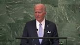 Biden at the UN General Assembly calls out Russian leader Vladimir Putin, who threatened the West on Wednesday.