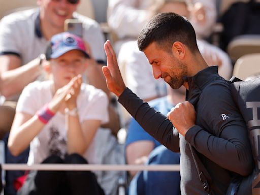 Novak Djokovick, en un número uno que puede perder en Roland Garros