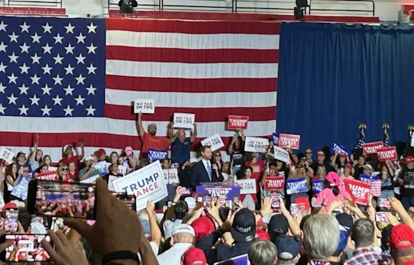 JD Vance makes first official campaign visit in Nevada at Las Vegas-area high school