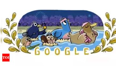Paris Olympics 2024: Google celebrates with a special doodle | - Times of India