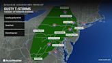 Locally severe storms to rattle part of Northeast Tuesday