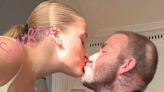 David Beckham kisses daughter Harper on the lips after previously defending displays of affection