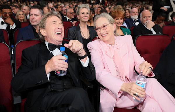 Meryl Streep and Martin Short sit side-by-side at Emmys amid dating rumors