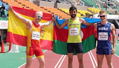 Iván Cano, plata en longitud, y Sara Andrés bronce en 100 metros en los Mundiales de Kobe