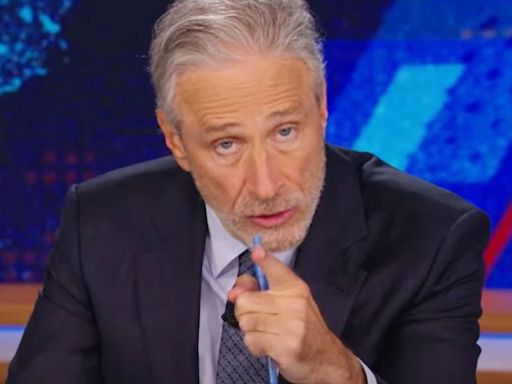 'Oh My F**king God!': Jon Stewart Nails GOP's Most Clueless Attack On Harris Yet