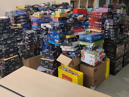 LAPD seizes more than 2,800 boxes of LEGOs in massive retail theft bust