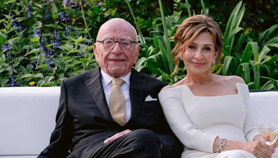 Media tycoon Rupert Murdoch marries for the fifth time