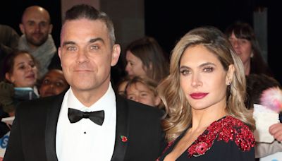 Robbie Williams and Ayda Field renew wedding vows